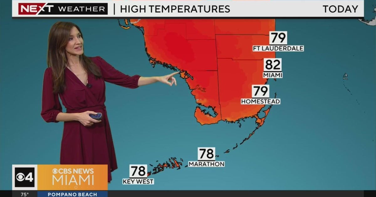 Miami Weather for Thursday 1/25/2024 5AM - CBS Miami