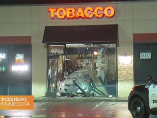 Stolen cars have crashed through 2 Minneapolis tobacco stores this week,  police say