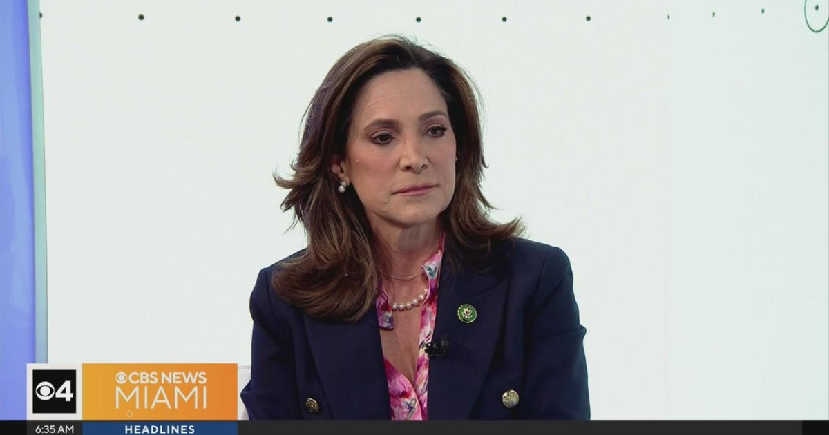 CBS Information Miami’s Jim DeFede questioned Rep. Maria Elvira Salazar as to why she has held off endorsin CBS Information Miami’s Jim DeFede questioned Rep. Maria Elvira Salazar as to why she has held off endorsin