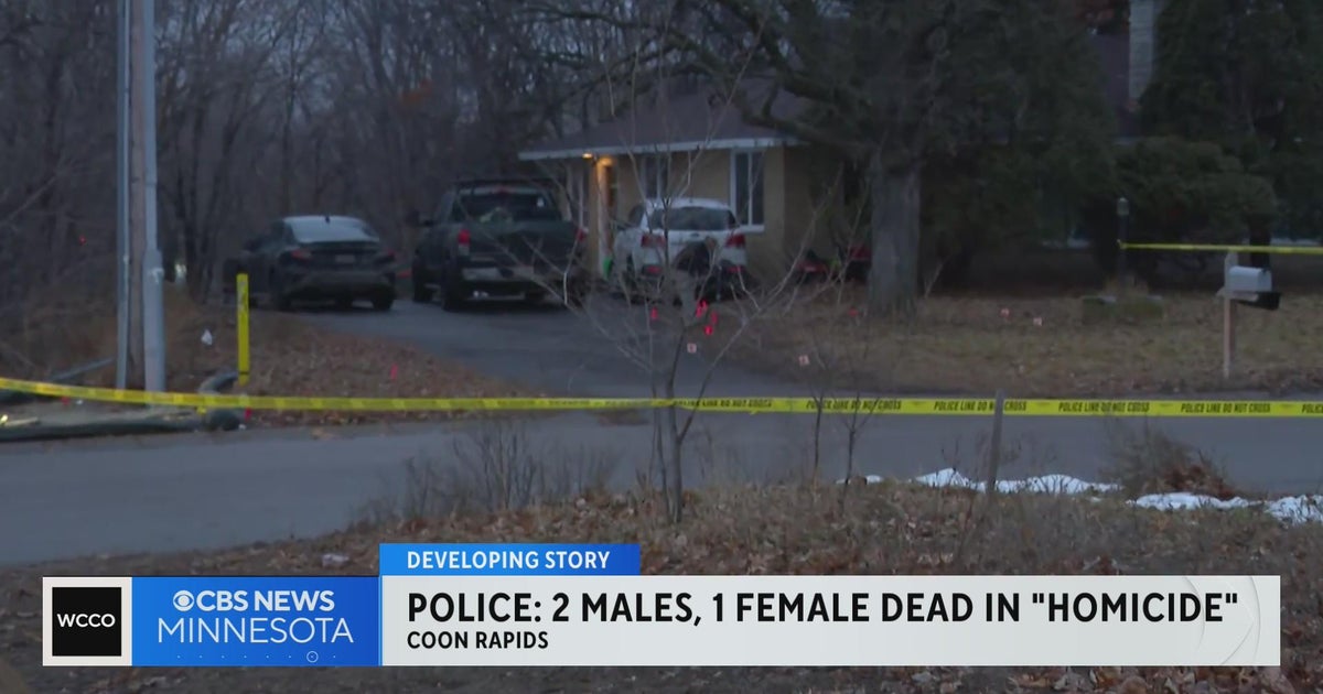 Three people found dead in Coon Rapids home - CBS Minnesota