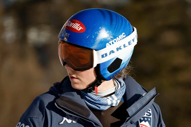 Mikaela Shiffrin hospitalized after crash on 2026 Olympics course in Italy