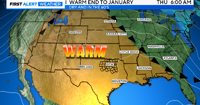 Warm, dry week before the rain returns - CBS Texas