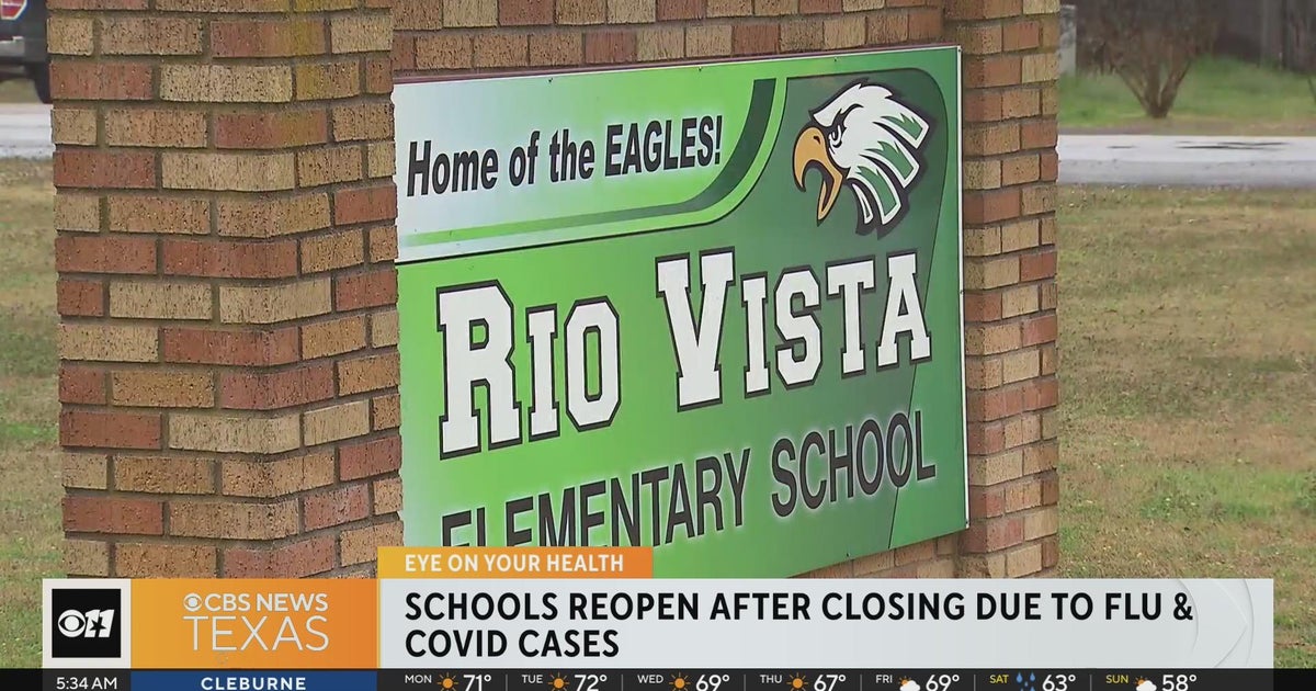 Several schools reopen after closing due to illnesses - CBS Texas
