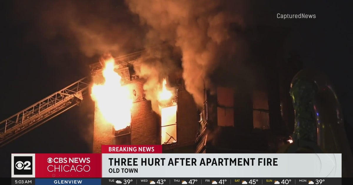 3 people injured after escaping apartment fire on Chicago's North Side ...