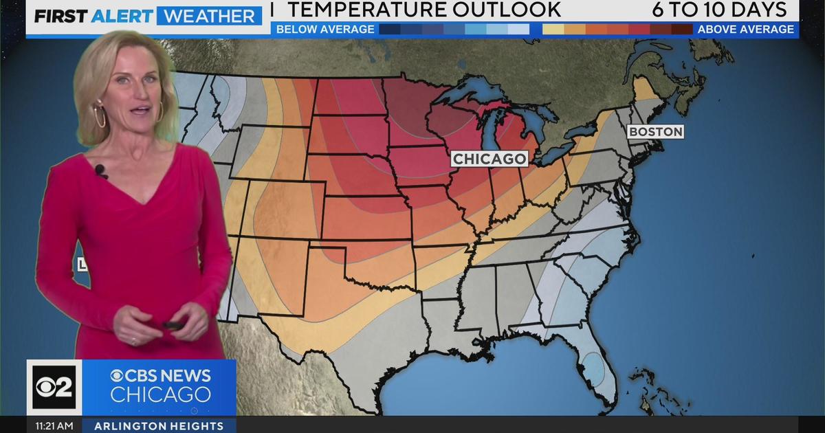 Chicago gets a warming trend