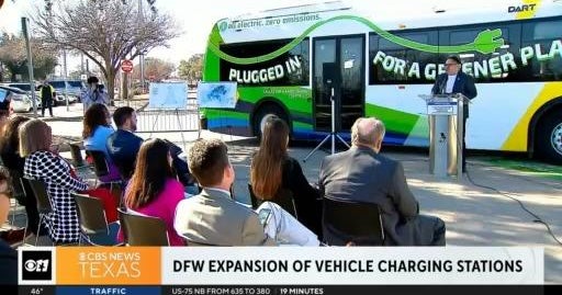 DFW expanding electric vehicle charging stations - CBS Texas