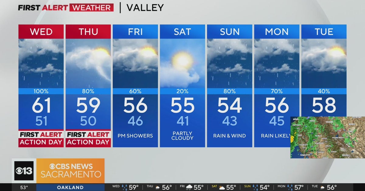 Wednesday morning weather forecast - Jan. 31, 2024