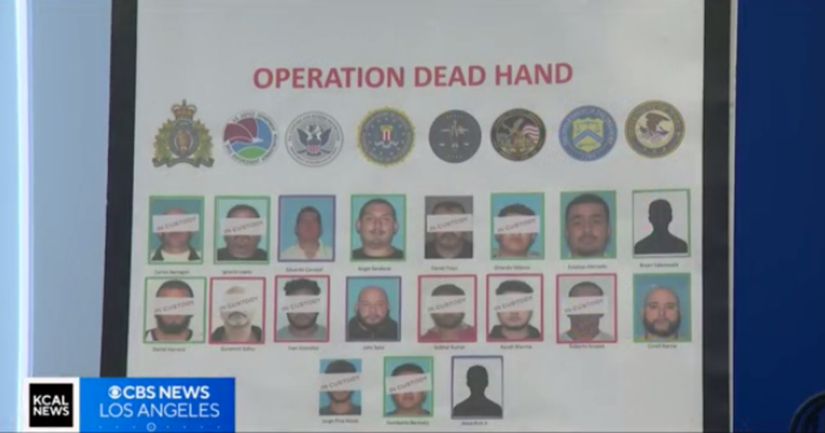 Statewide drug trafficking operation nets nearly 20 arrests - CBS