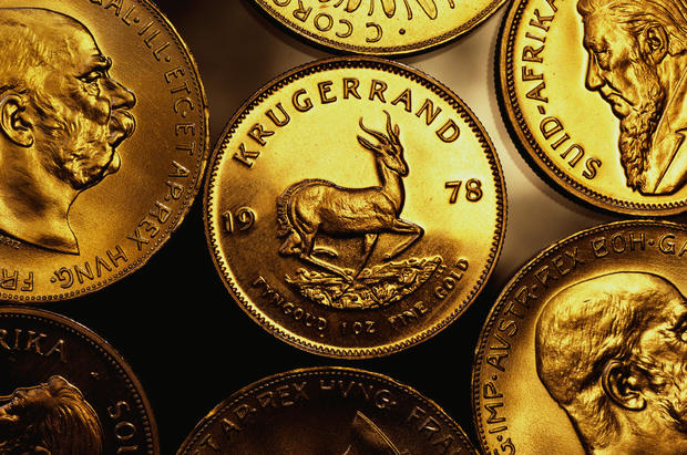 Gold Krugerrand Coins 