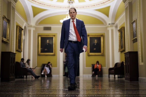 Sen. Ron Wyden at the Capitol on Thursday, June 1, 2023.