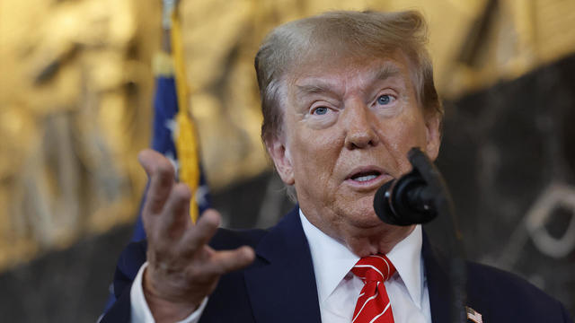 Former President Trump Visits The Teamsters Headquarters In Washington, D.C. 