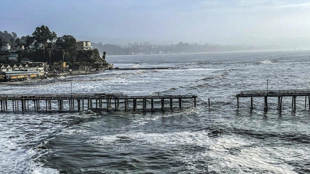 Ocean Piers Climate Threat - Capitola 
