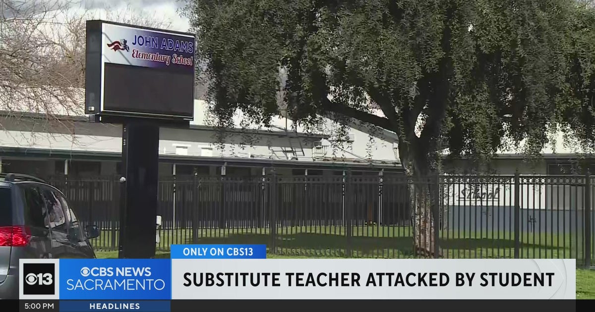 Substitute teacher suffers concussion in alleged attack at Stockton school