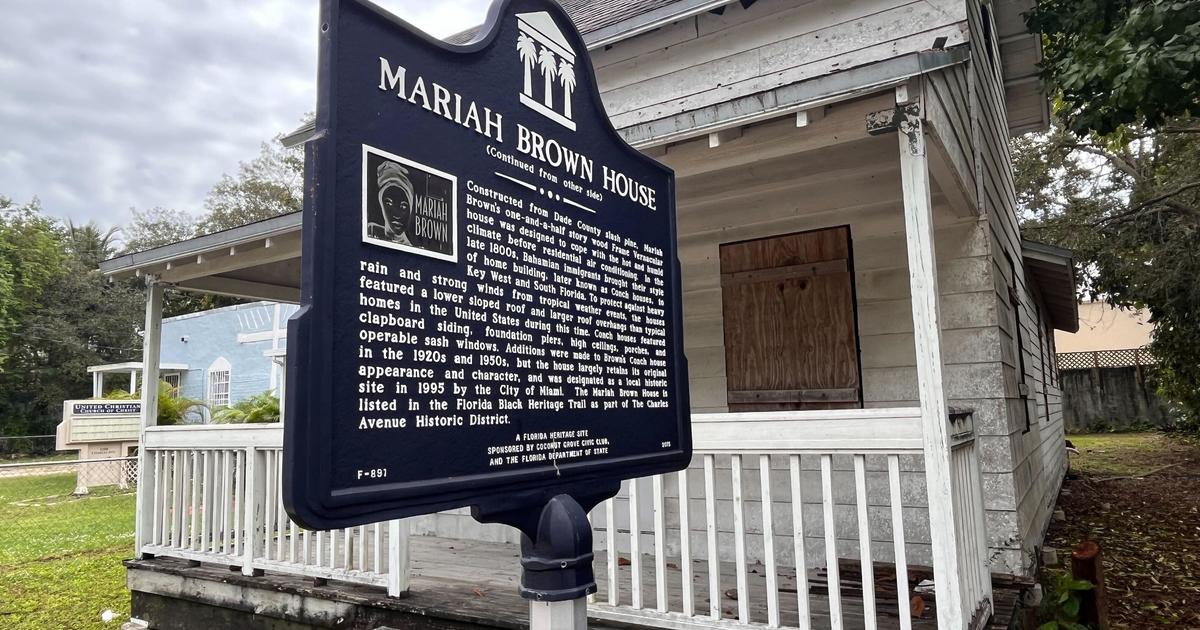 South Florida Black Heritage Thirty day period minute: The Mariah Brown Property
