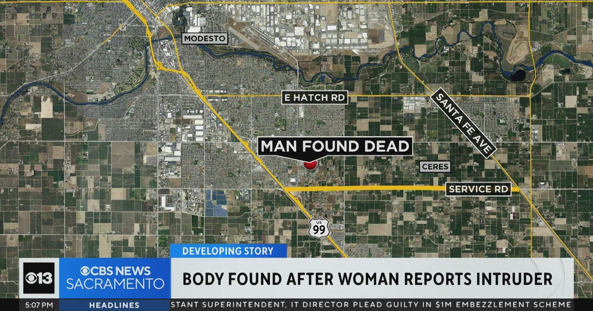 Man found dead in Ceres home after woman reports a break in