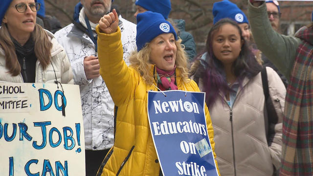 Newton teachers strike 