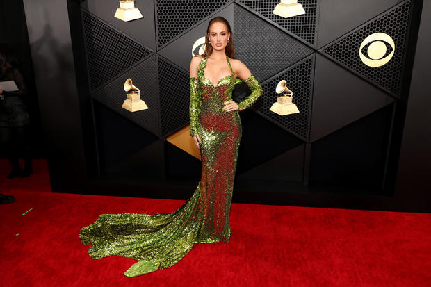 Haley Kalil attends the 66th GRAMMY Awards 