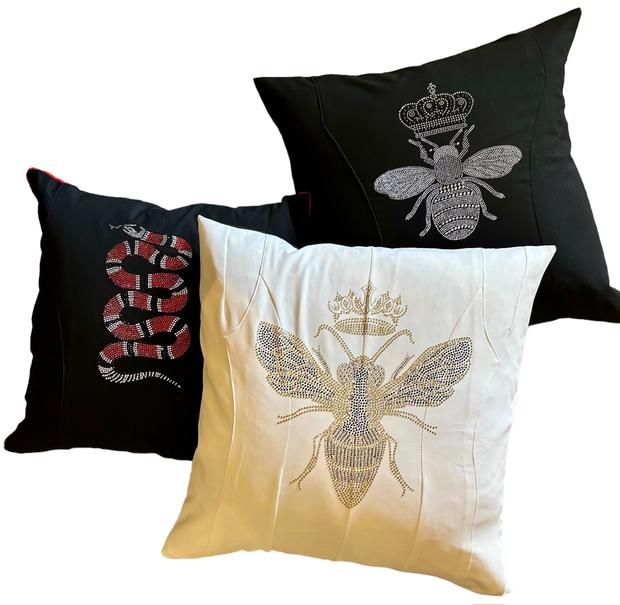 Cate Brown pillows 
