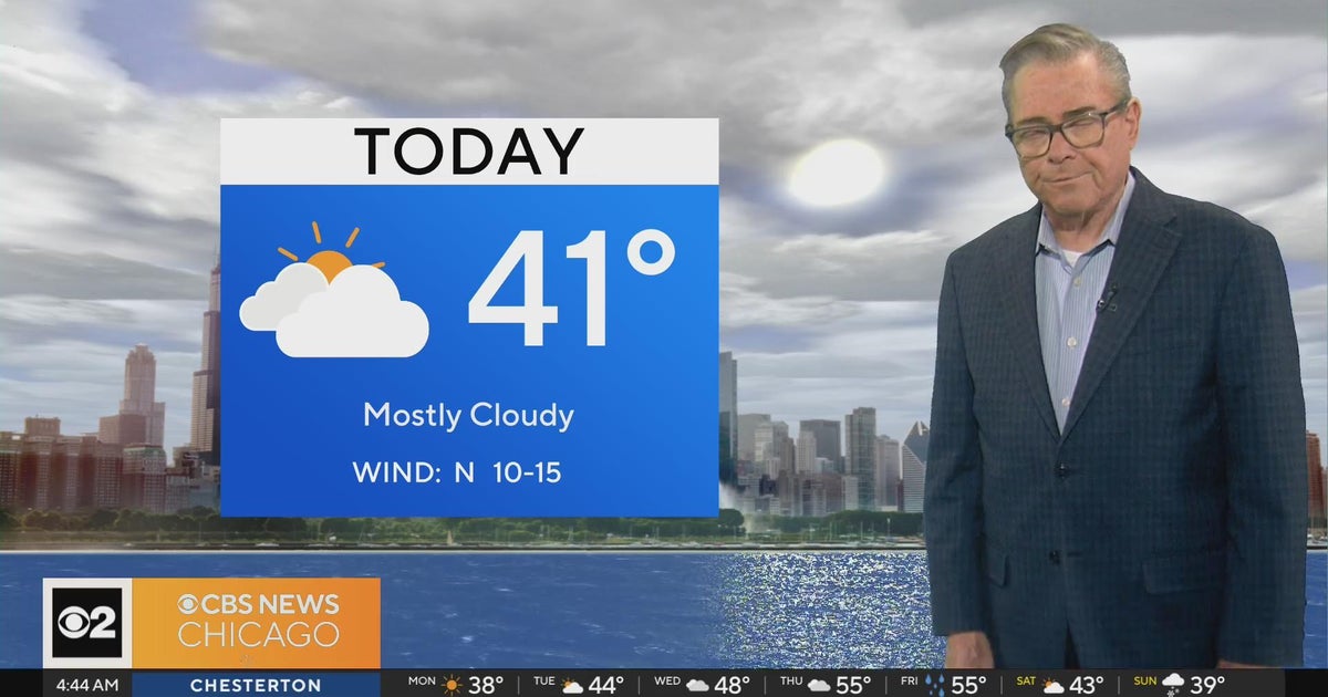 Warmer conditions continues with highs in the 50s mid-week - CBS Chicago