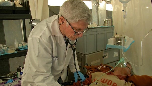 Inside a Gaza hospital as U.S. doctors help carry out a small miracle to save a young life shattered by war