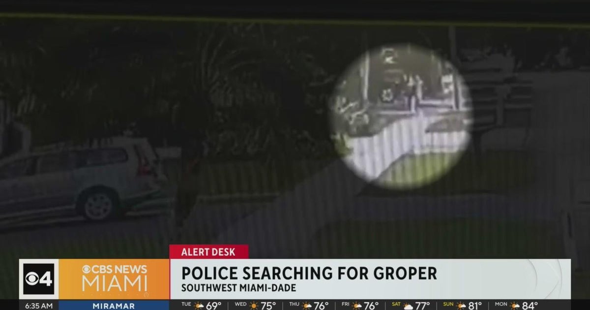 Law enforcement wanting for person who groped woman on sidewalk in SW Dade