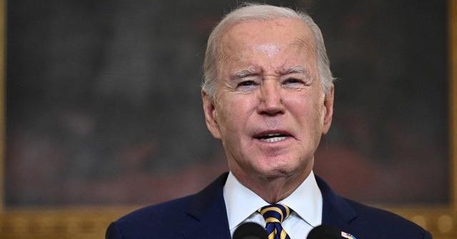 Biden blames Trump for border deal opposition - CBS News