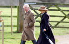 King Charles III & Queen Camilla attend Sunday Church 