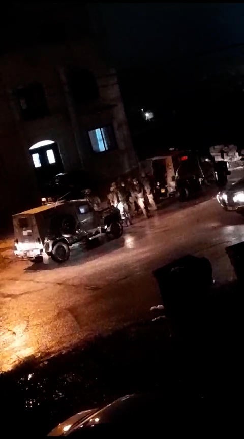 A video posted to social media by Samaher Esmail's son shows what the family said were armored IDF vehicles outside their home in the West Bank