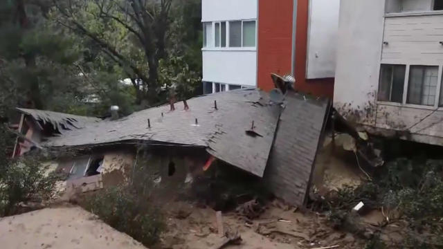 Nearly 400 mudslides in Southern California storm - CBS Chicago