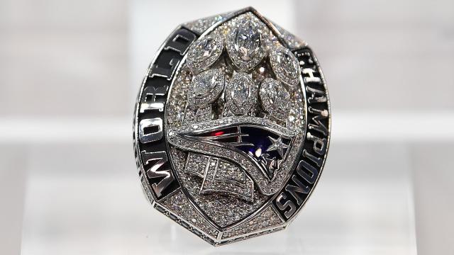 Patriots' Super Bowl ring 