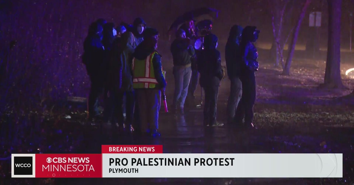 ProPalestinian activists protest outside Plymouth's Northrop Grumman