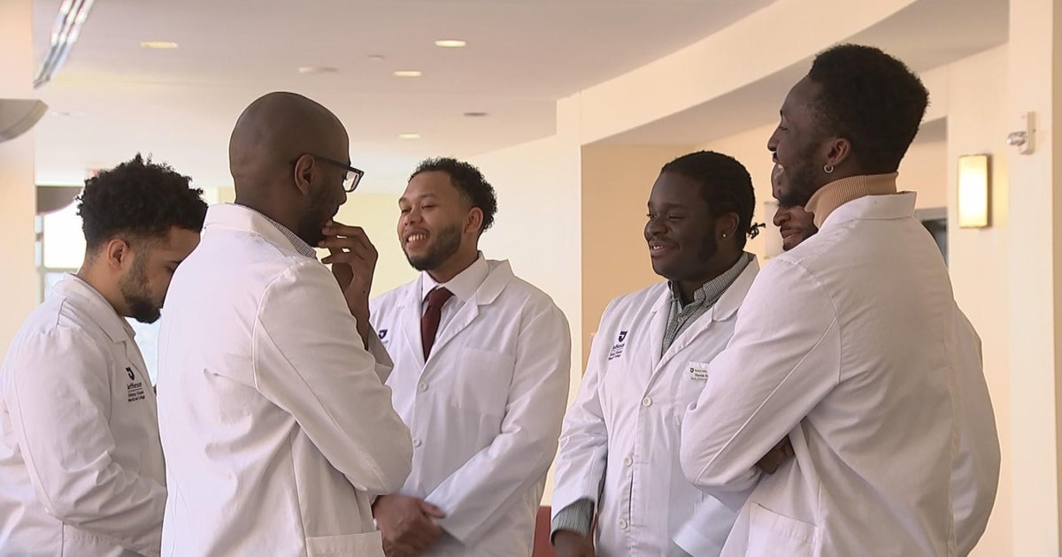 Black Men in White Coats: Student organization at Jefferson University aims for more diversity with Black doctors Black Men in White Coats: Student organization at Jefferson University aims for more diversity with Black doctors
