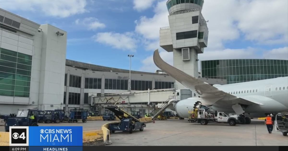 Soaring high: Major repair project takes flight at Miami International  Airport - CBS Miami