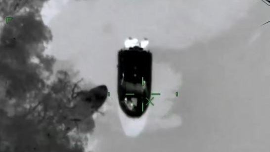 More than 1.3 tons of cocaine seized in the Caribbean Sea as suspects abandon ship