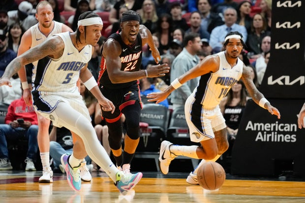 Magic Heat Basketball