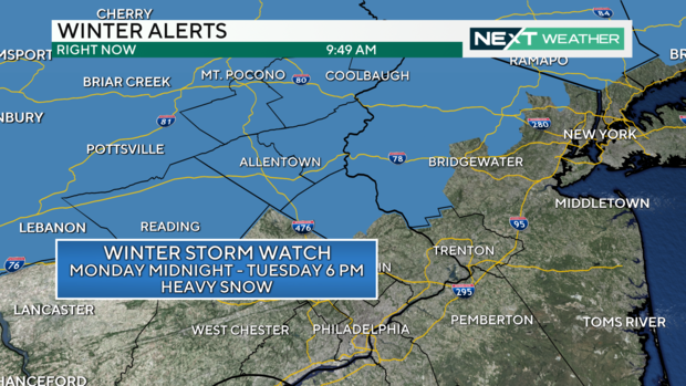 Winter Storm Watch for Feb. 12-13 