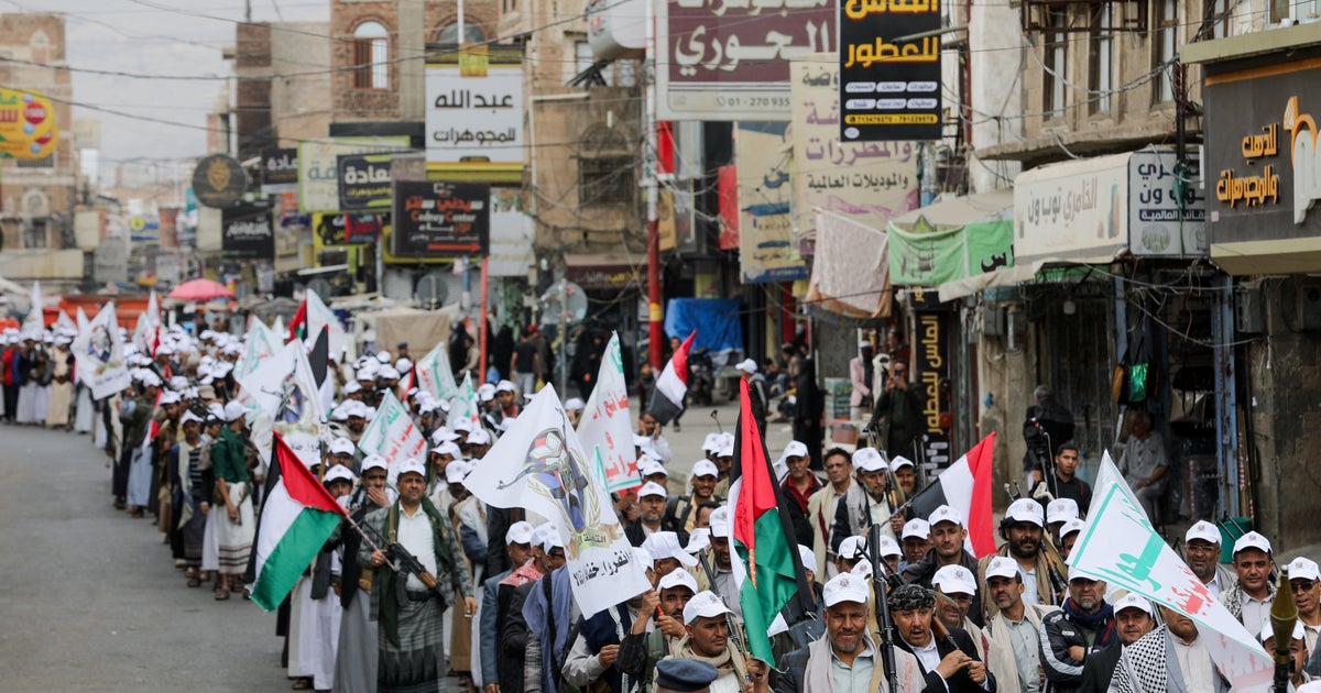 Yemens Houthi rebels target carrier ship bound for Iran their main supporter CBS News Yemens Houthi rebels target carrier ship bound for Iran their main supporter CBS News