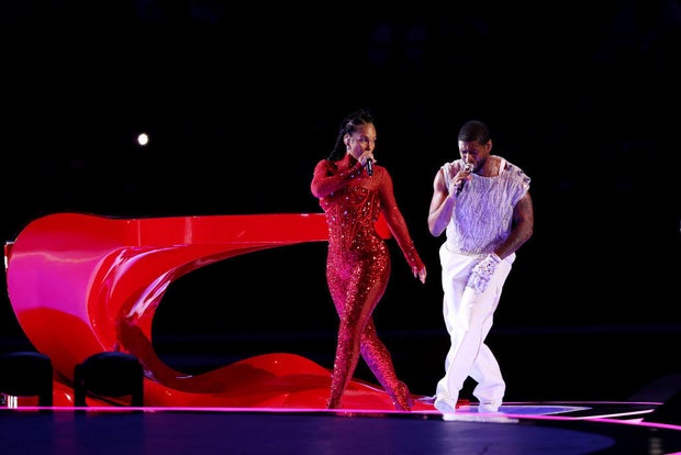 Alicia Keys and Usher