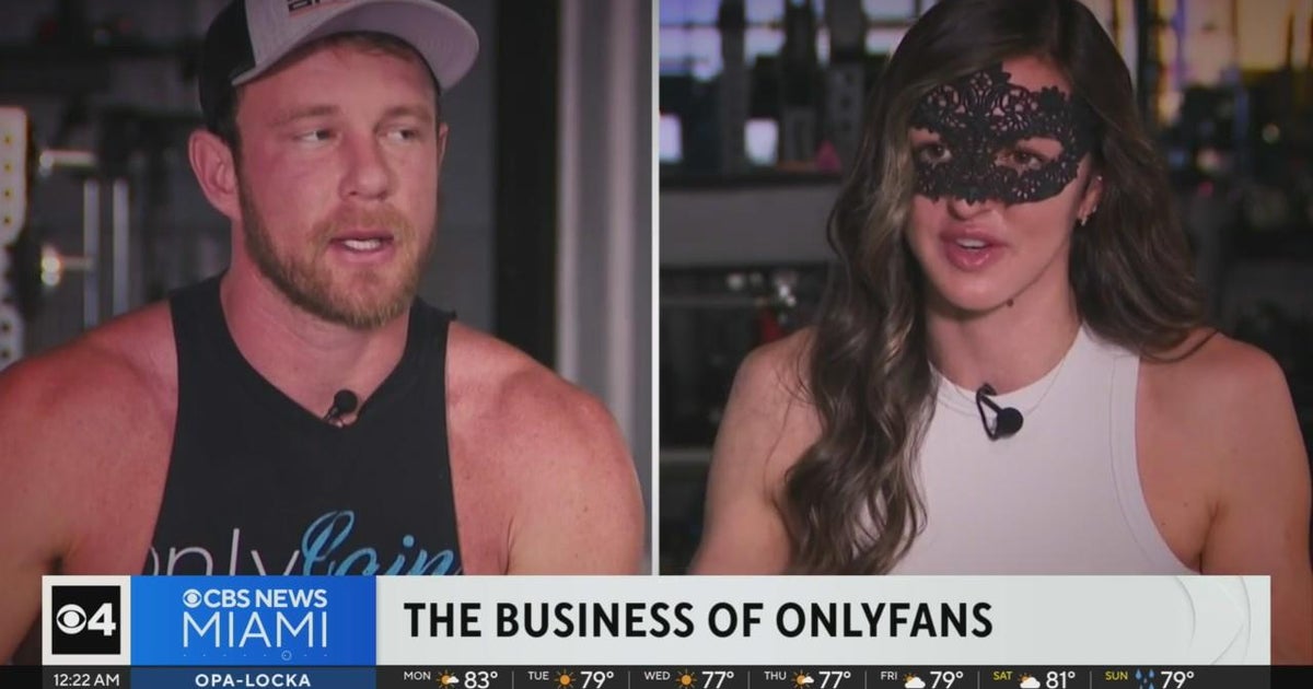 OnlyFans duo in Florida embrace online platform - CBS Miami