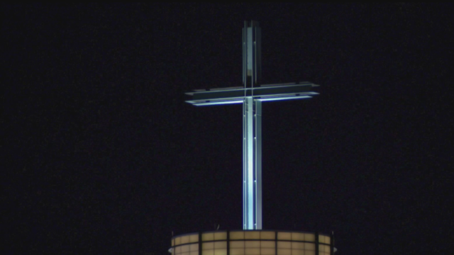 Dallas church cross 