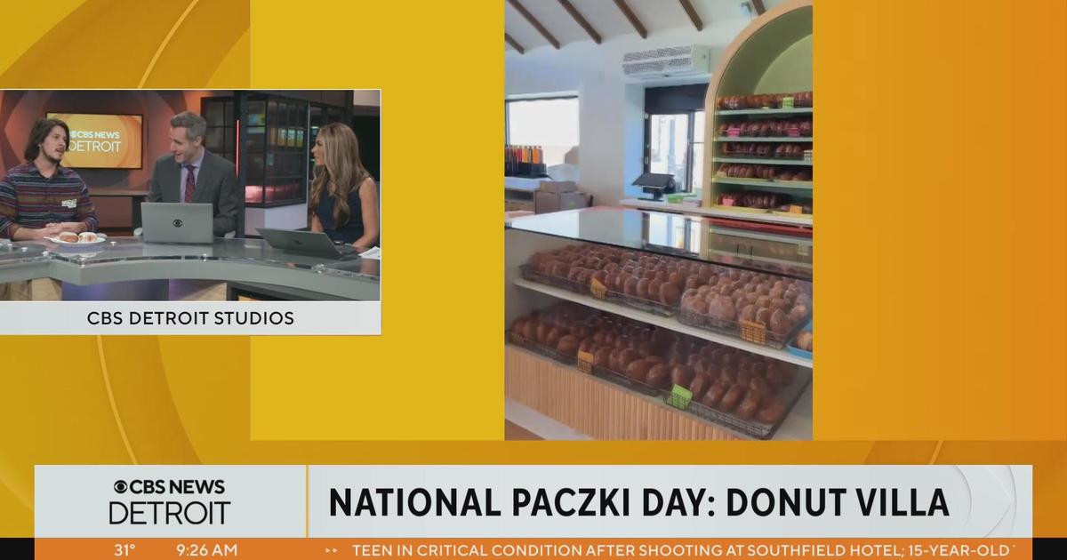 Celebrating National Paczki Day at Donut Villa in Detroit CBS Detroit