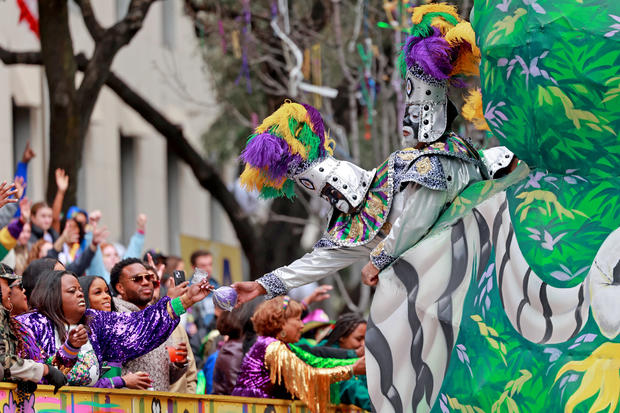 New Orleans Holds Annual Mardi Gras Celebration 