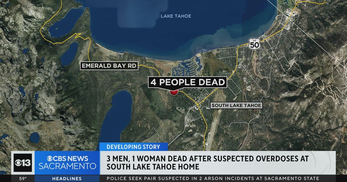 4 dead after suspected overdoses at South Lake Tahoe home