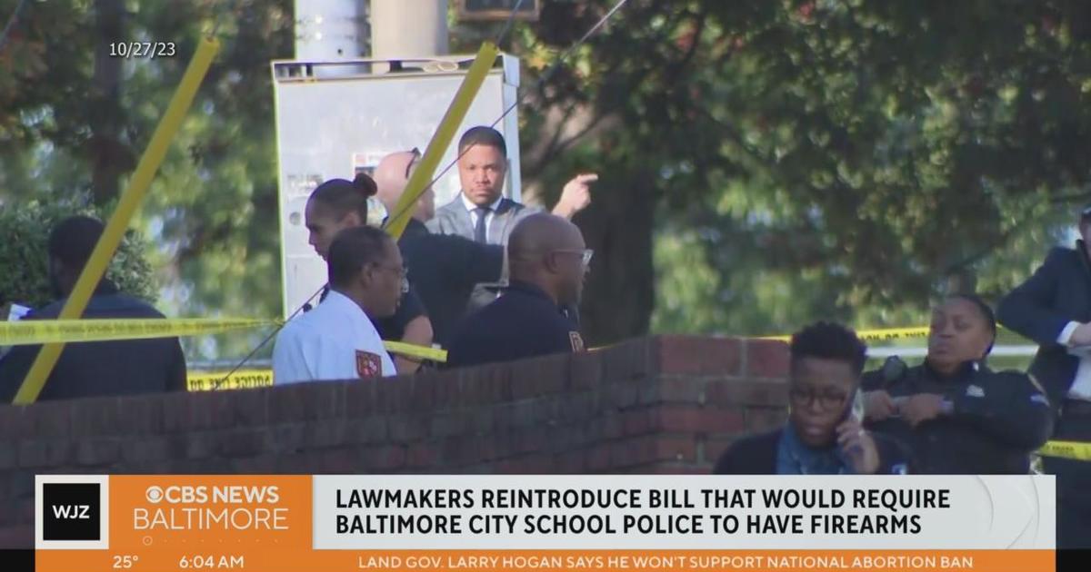 Maryland Lawmakers revisit controversial bill to arm Baltimore City school resource officers