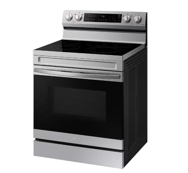 Samsung 6.3 cu. ft. Smart Wi-Fi Enabled Convection Electric Range