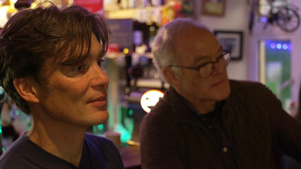 Cillian Murphy and Scott Pelley