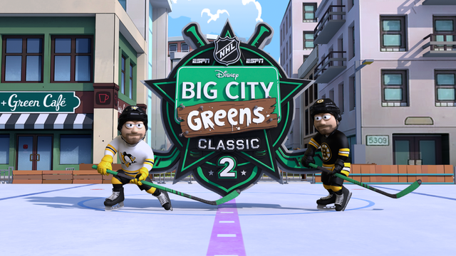 Bruins-Penguins Big City Greens 