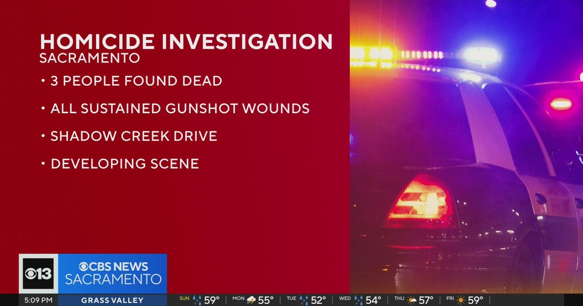 3 found dead in Sacramento County, homicide investigation underway