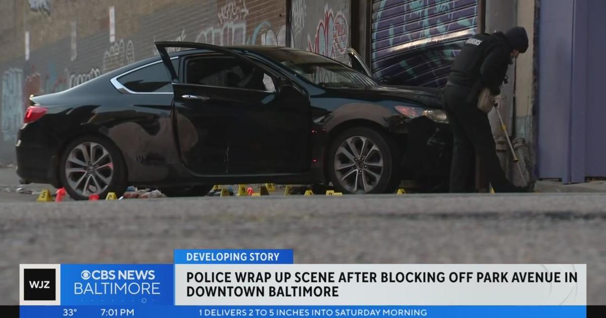 Man seriously injured in shooting in downtown Baltimore - CBS Baltimore