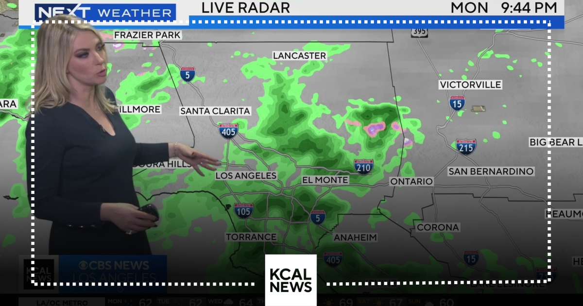 Latest atmospheric river arrives to Southern California - CBS Los Angeles